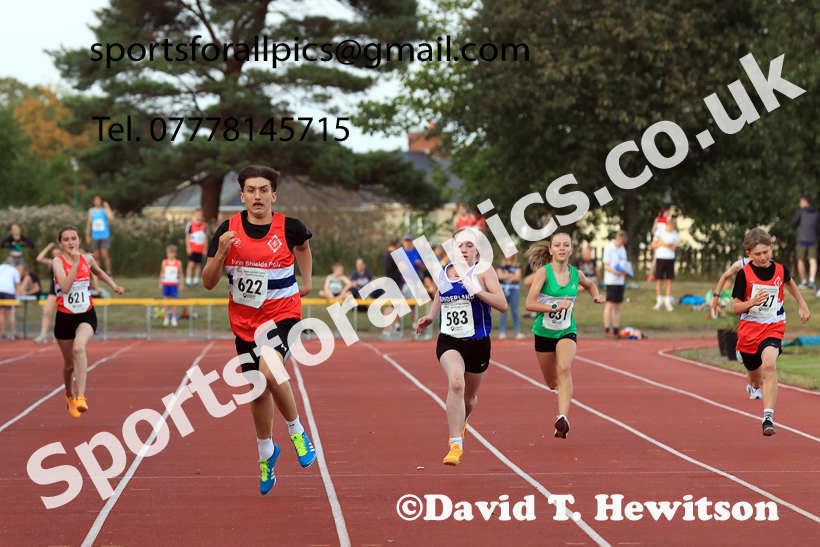 200 metres, 2025 NEGP No 6 Monkton, Wednesday, August 13th.  Photo: David T. Hewitson/Sports for All Pics